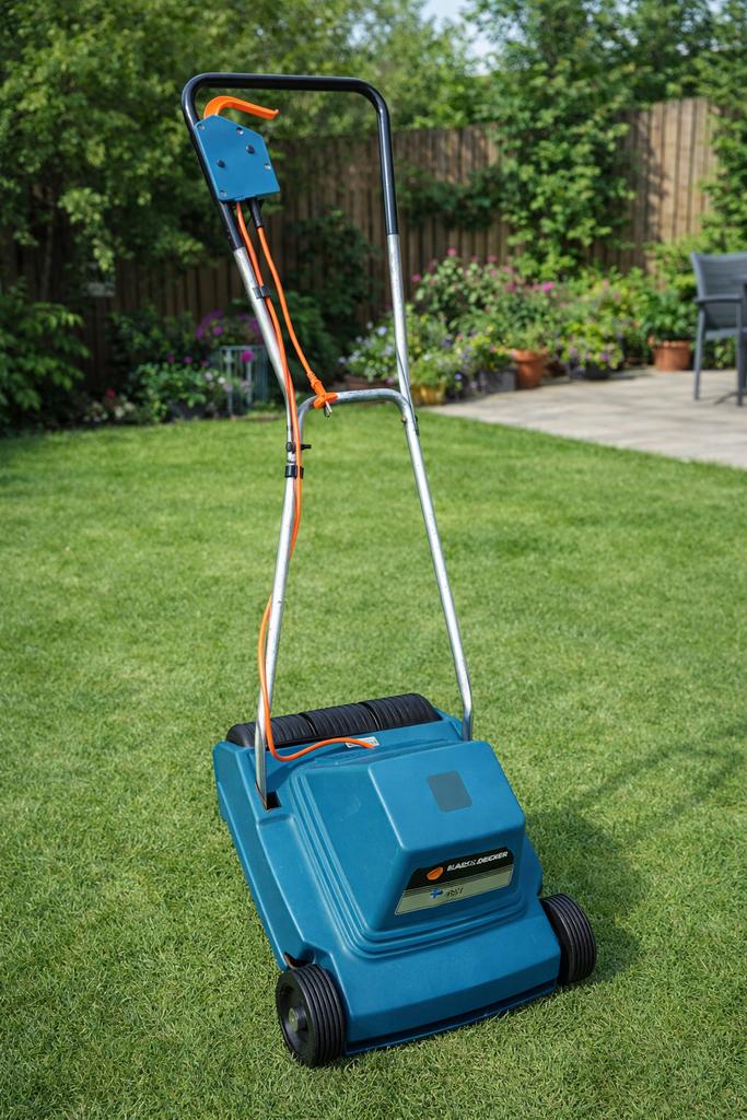 Black & Decker RS1 elektrische grasmaaier, Tuin en Terras, Verticuteermachines, Ophalen, Gebruikt, Elektrisch