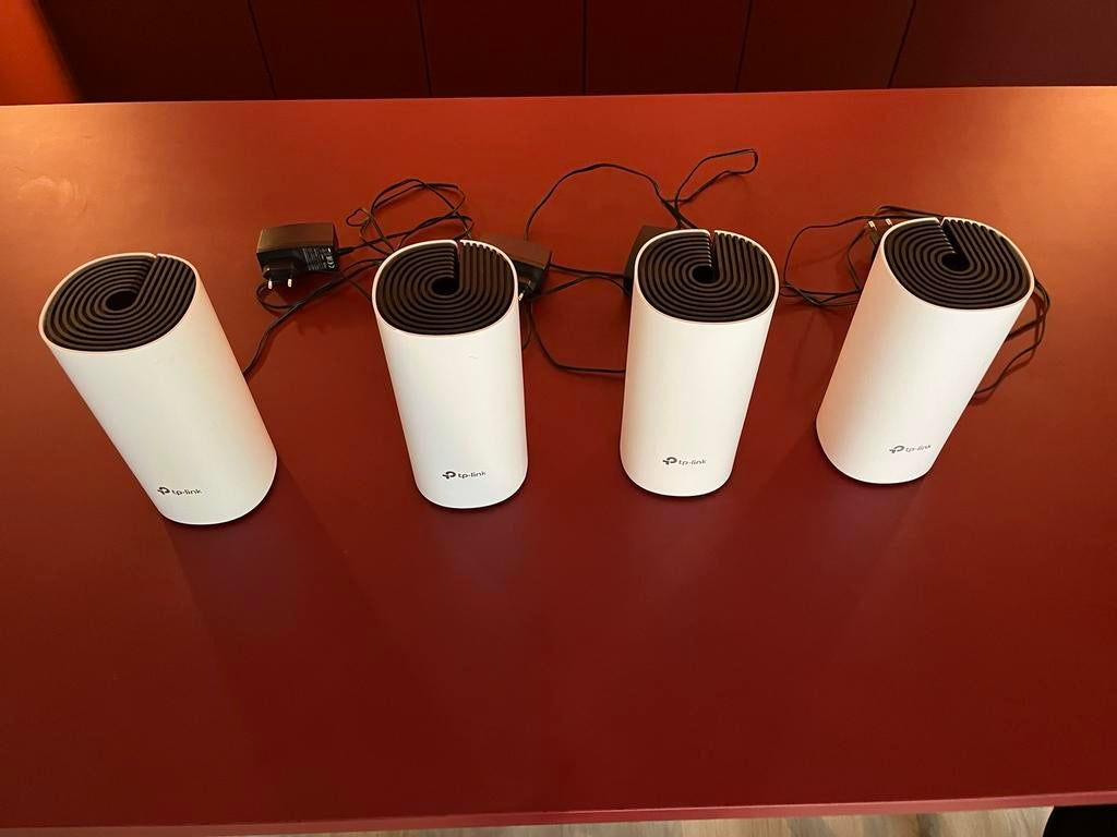 TP Link Deco M4 (set 4 stuks), Ophalen of Verzenden, Zo goed als nieuw