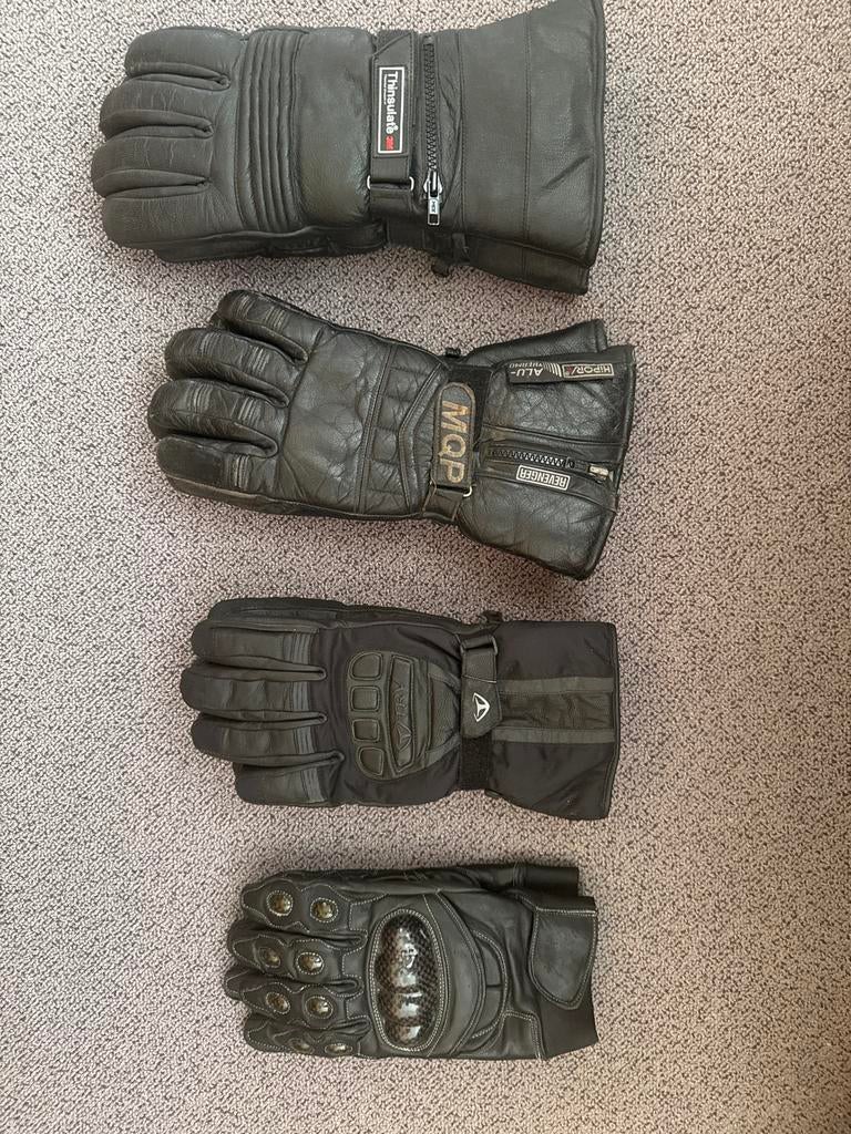 Diverse motorhandschoenen, Motoren, Overige merken, Heren, Ophalen of Verzenden, Integraalhelm