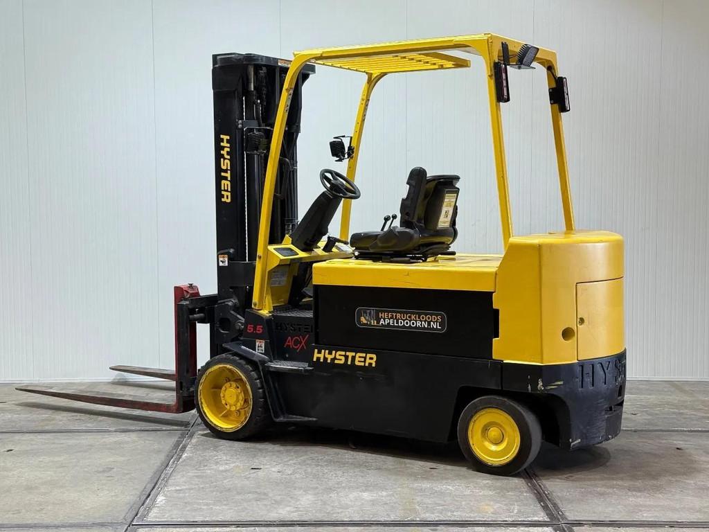 Hyster E 5.50 XL 5.5ton 355uur! Nieuwstaat! Nieuwe accu! Sid, Meer dan 4000 kg, Overige aandrijving, Heftruck, Hyster