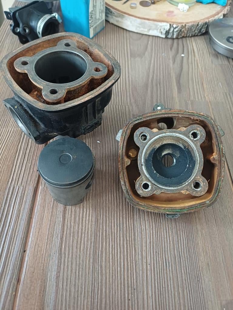 DR 70cc Cilinder LC Piaggio 2-takt. Lees advertentie goed, Ophalen of Verzenden, Gebruikt, Cilinder, Piaggio