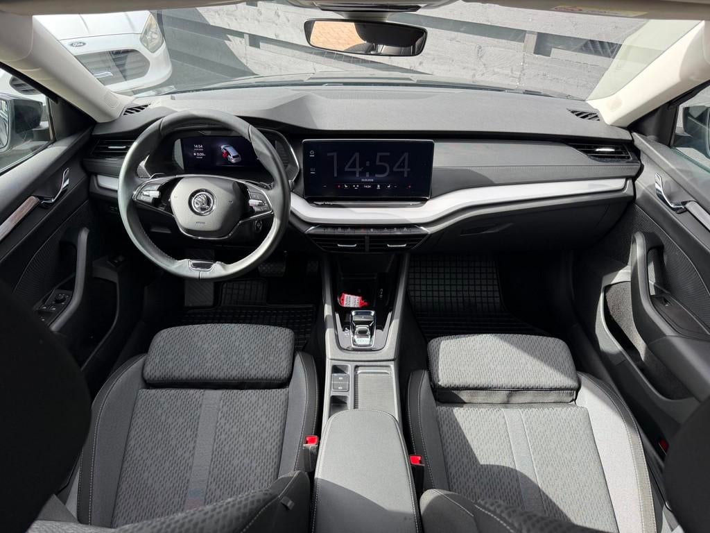 Skoda Octavia Combi 1.4 TSI iV PHEV Navi I Carplay I LED I P, 1556 kg, Stof, Gebruikt, Zwart