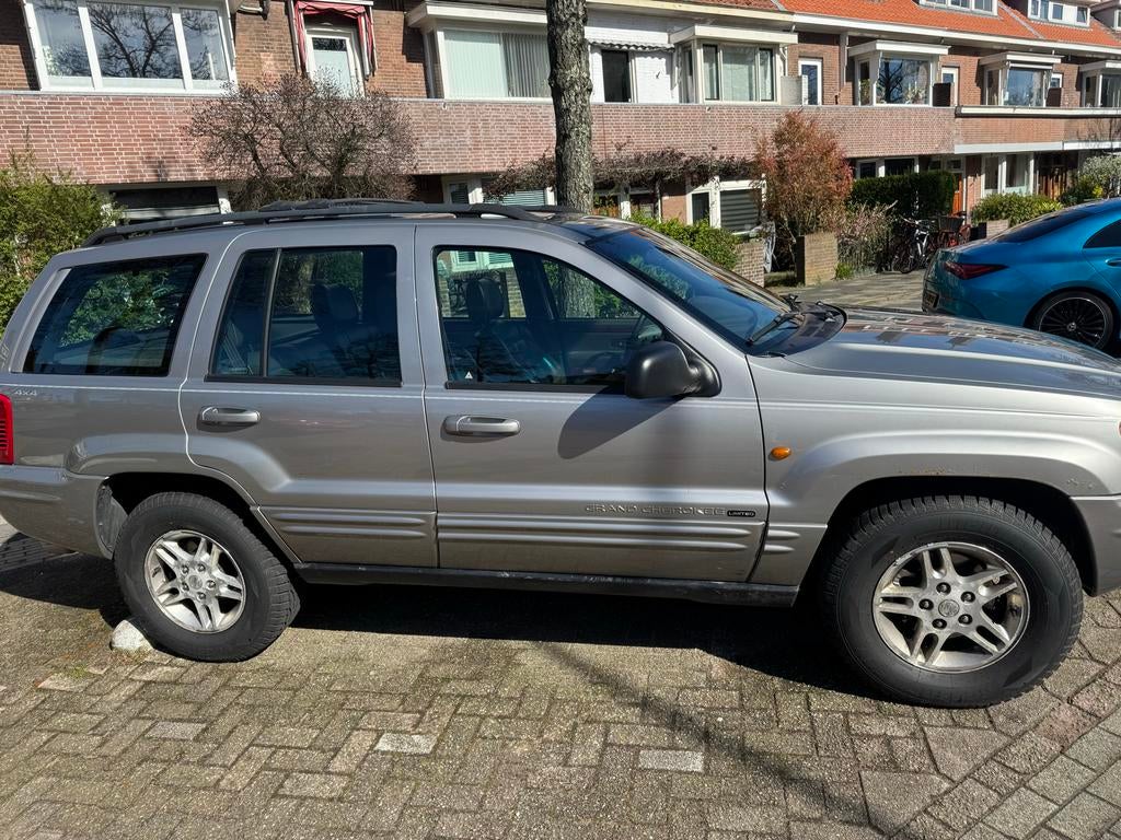 Jeep Grand Cherokee 4.7 I V8 Limited AUT 2000 Grijs, Automaat, 1826 kg, 3360 kg, 4701 cc