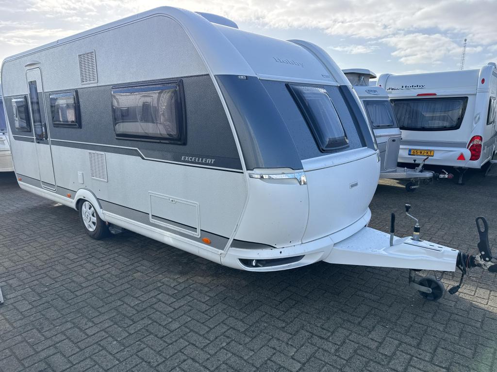 Hobby De Luxe Edition 495 UL, Caravans en Kamperen, Caravans, Kachel, Rondzit, Hobby, Bedrijf