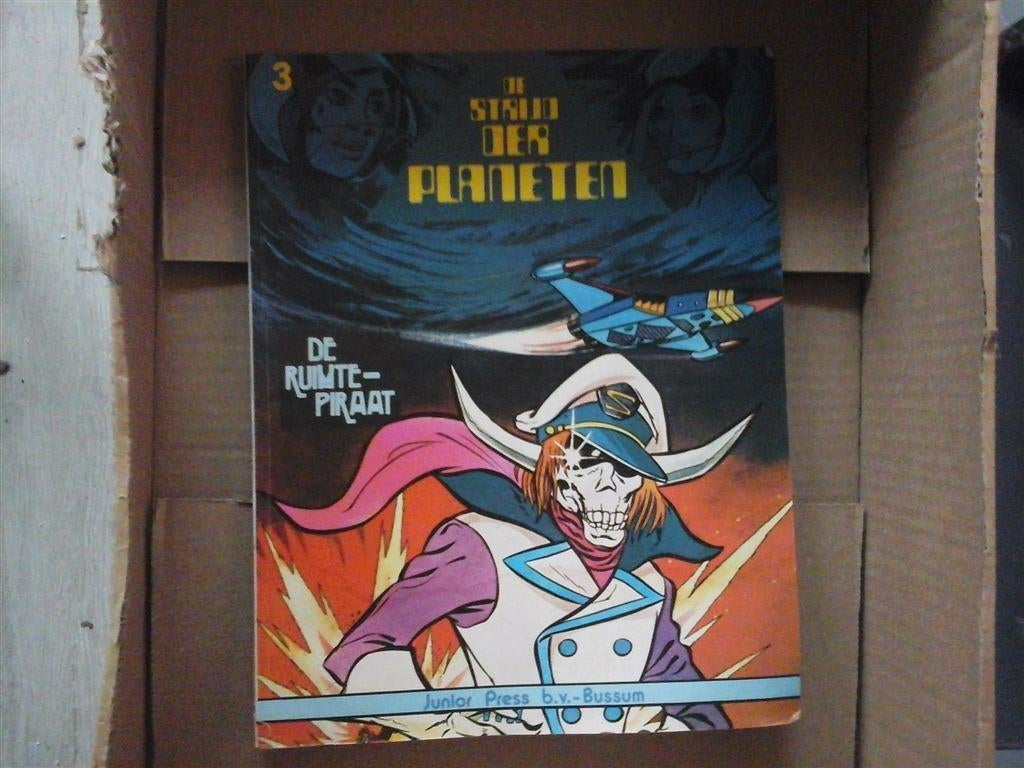 ns4-de strijd der planeten-de ruimtepiraat-goede staat, Eén stripboek, Ophalen of Verzenden, Zo goed als nieuw