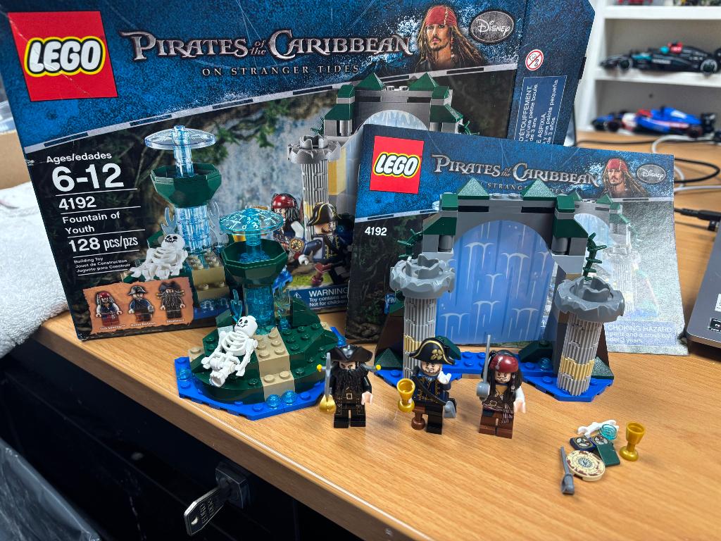 Lego 4192 pirates of the caribbean compleet nieuwstaat €15,-, Lego, Zo goed als nieuw, Compleet, Complete set