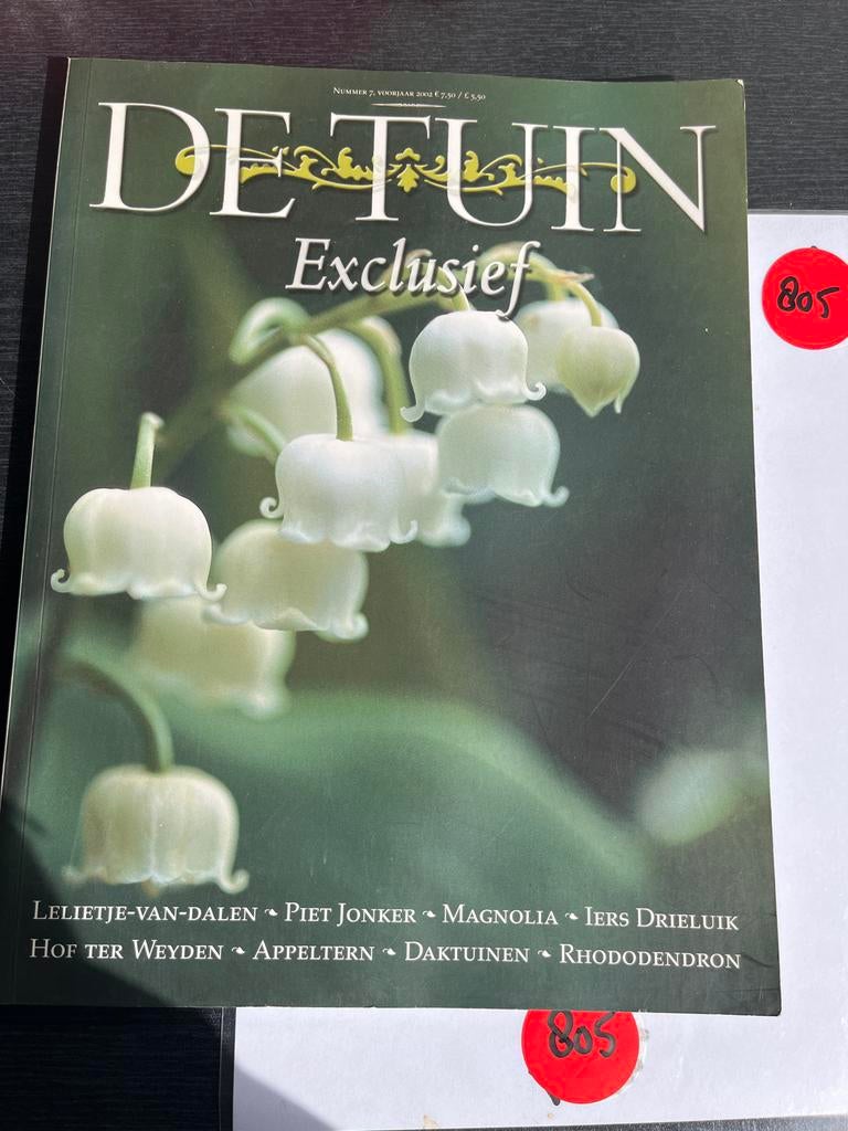 De Tuin Exclusief - Nummer 7, Voorjaar 2002, Ophalen of Verzenden, Zo goed als nieuw, Tuinieren en Tuinplanten