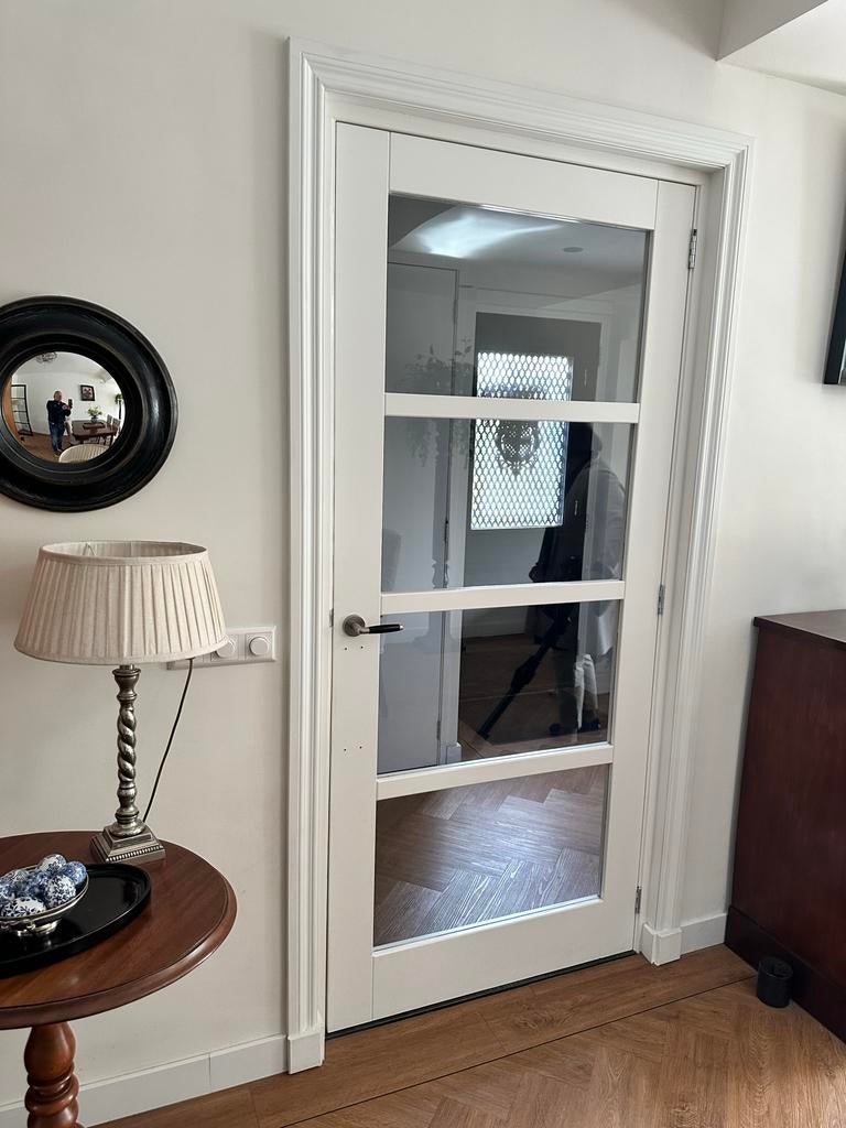 Deuren met en zonder glas, Gebruikt, 80 tot 100 cm, Binnendeur, Ophalen of Verzenden