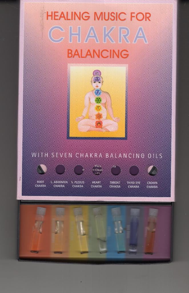 Healing music for chakra balancing met olie, Boeken, Ophalen of Verzenden, Zo goed als nieuw, Spiritualiteit algemeen, Overige typen
