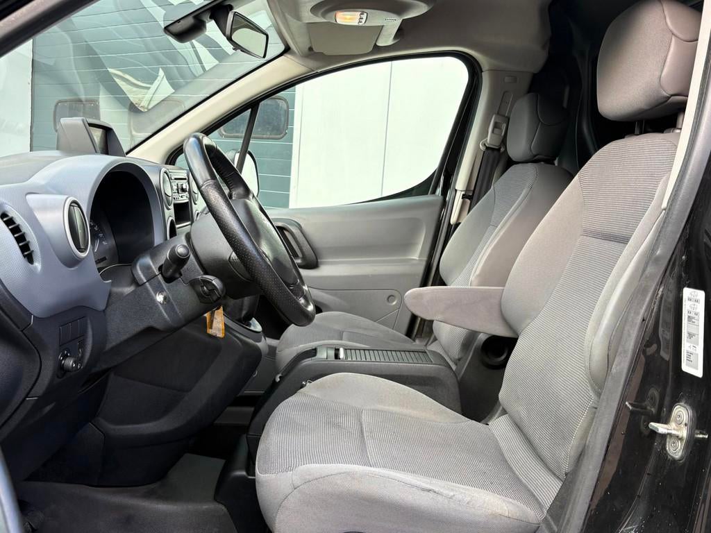 Peugeot Partner 120 1.6HDI 90pk Navi Airco Cruise Trekhaak, Voorwielaandrijving, Stof, Gebruikt, 4 cilinders