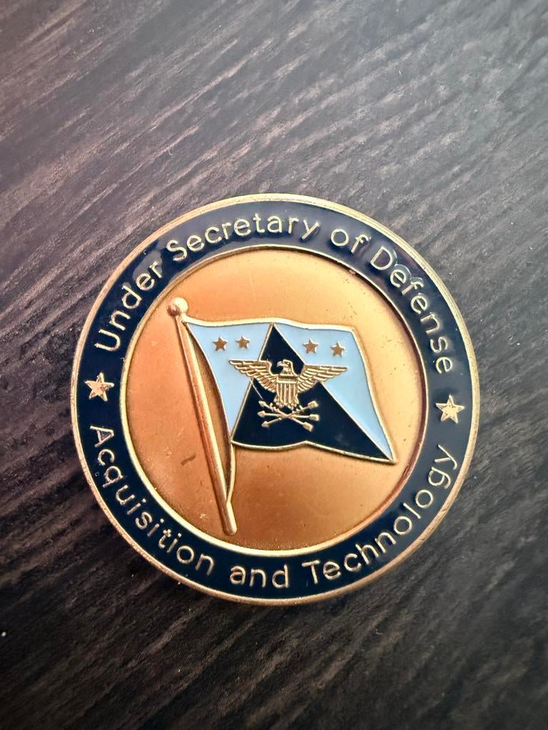 Challenge munt Under Secretary of Defense, Ophalen of Verzenden, Noord-Amerika, Losse munt