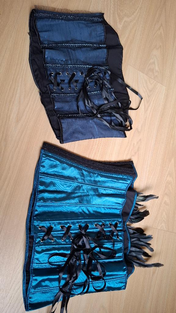 Corsetten, Onbekend, Ophalen of Verzenden, Blauw, Body of Korset