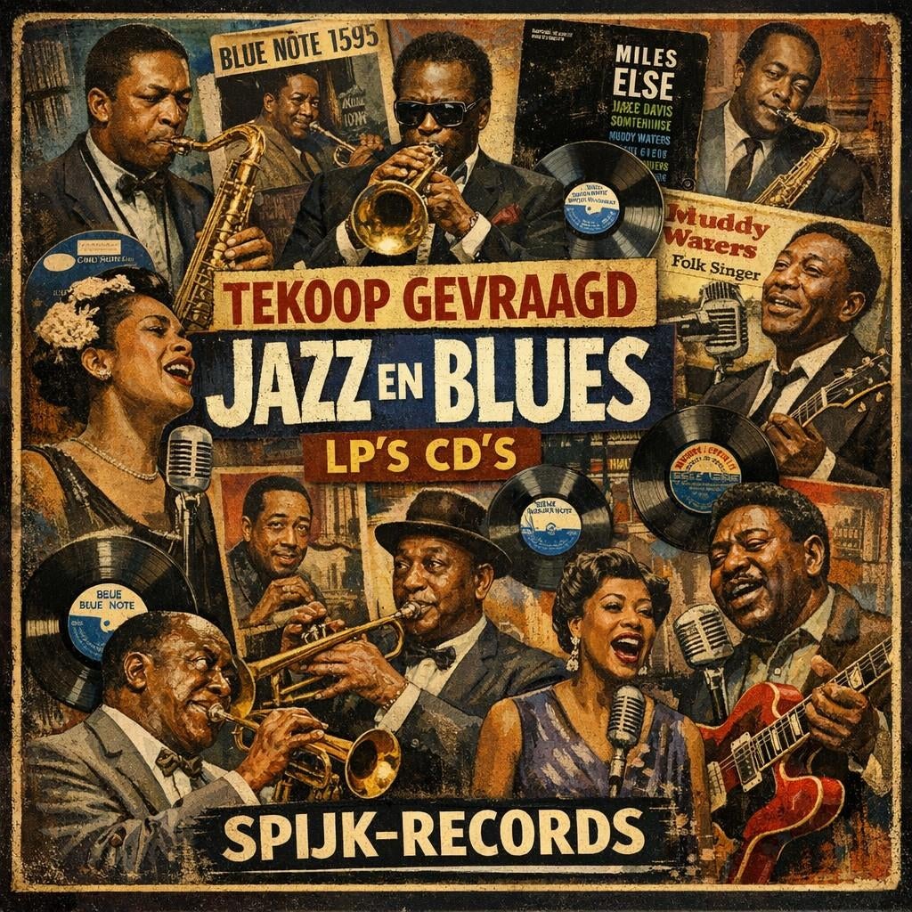 Jazz en Blues LP'S en CD'S Tekoop gevraagd, Cd's en Dvd's, Ophalen of Verzenden