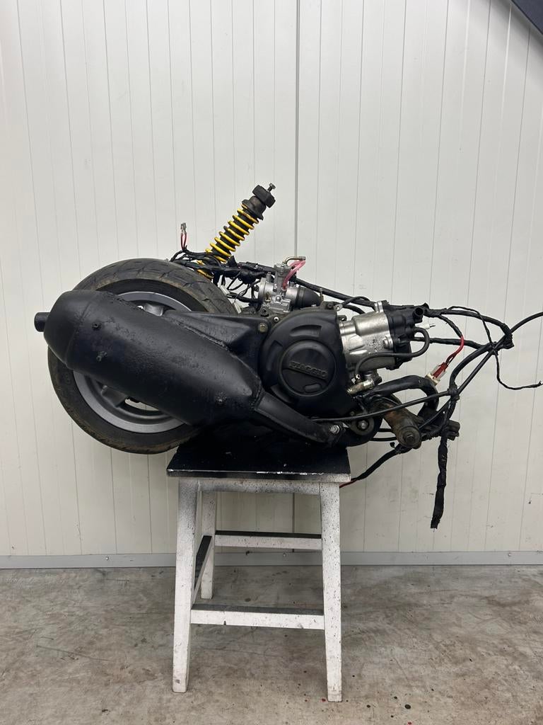 Piaggio Hexagon 180cc blok voor zip + kabelboom + achter rem, Ophalen of Verzenden, Gebruikt, Blok, Piaggio