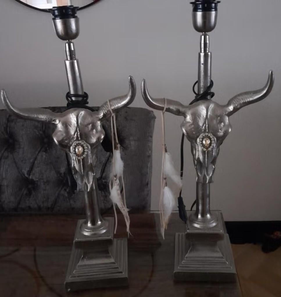 Colmore tafellampen, Ophalen, 50 tot 75 cm, Zo goed als nieuw, Metaal