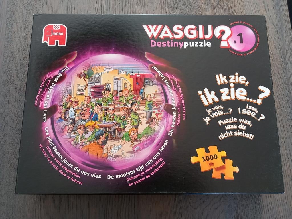 WasGij puzzels, Ophalen of Verzenden, 500 t/m 1500 stukjes, Zo goed als nieuw