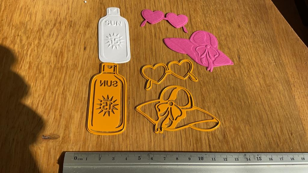 Snijmal set 3 delig zomer van Nellie Snellen 714, Ophalen of Verzenden, Zo goed als nieuw, Pons of Mal