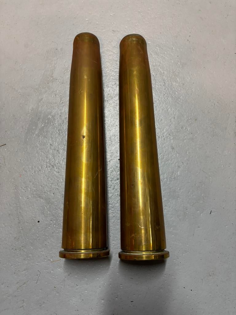 40mm kanonhulzen 1944, Ophalen of Verzenden, Landmacht, Duitsland, Hulzen of Bodemvondsten