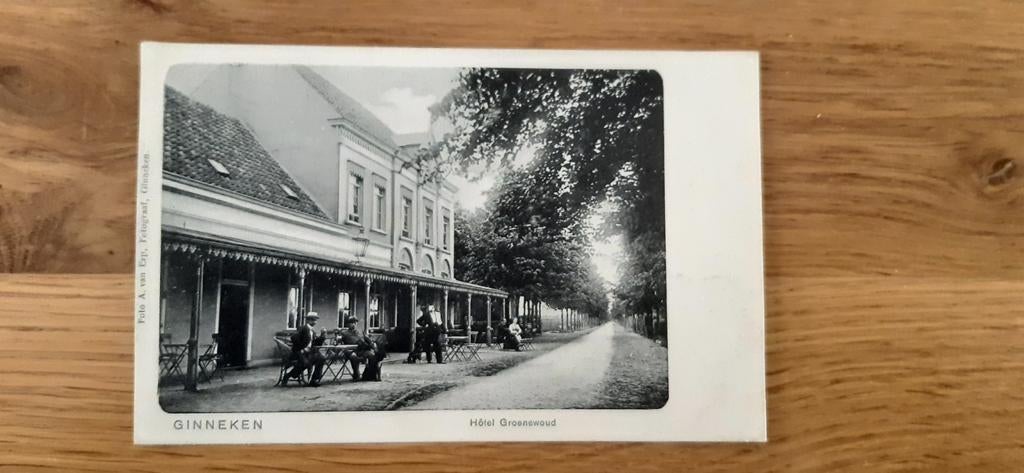 Ginneken Hotel Groenewoud, Ophalen of Verzenden, Voor 1920, Ongelopen, Noord-Brabant