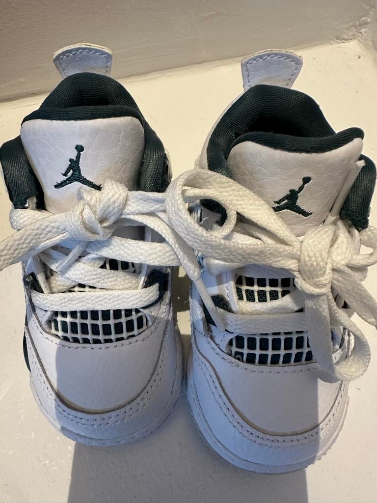 Witte Nike Jordan baby schoentjes, Ophalen of Verzenden, Gebruikt, Jongen of Meisje, Schoenen