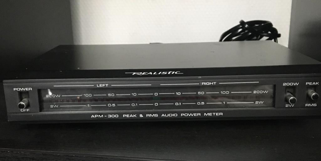 Realistic APM-300, Ophalen