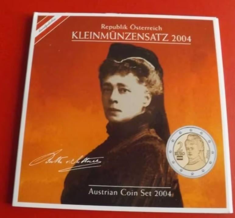 Oostenrijk KMS 2004 compleet BU in off. Blister, Verzenden, Oostenrijk, Overige waardes, Setje