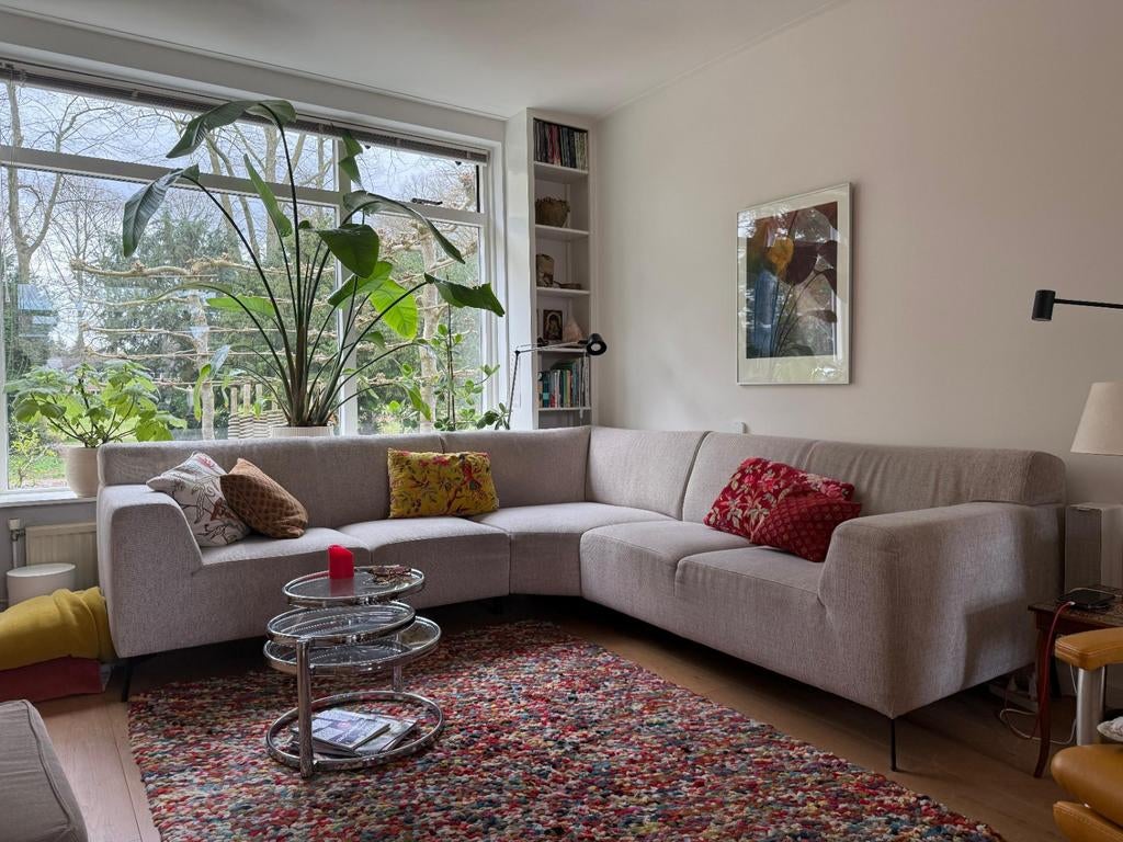 Ruime Hoekbank 2.60 x 2.60 m - Comfortabel en Modern, Ophalen, 250 tot 300 cm, Gebruikt, 100 tot 125 cm