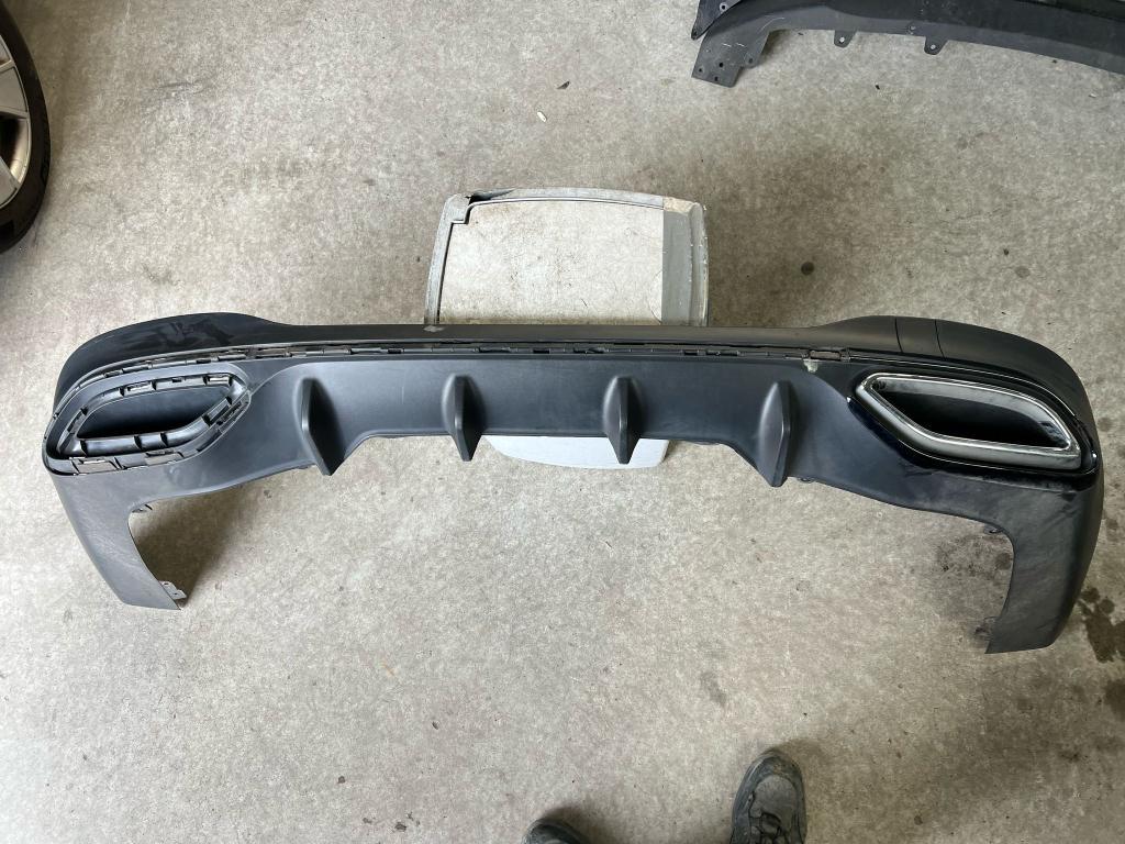 diffuser cla-klasse smp a1188850302 2018-2022, Gebruikt, Duitsland, Mercedes-Benz, Achter
