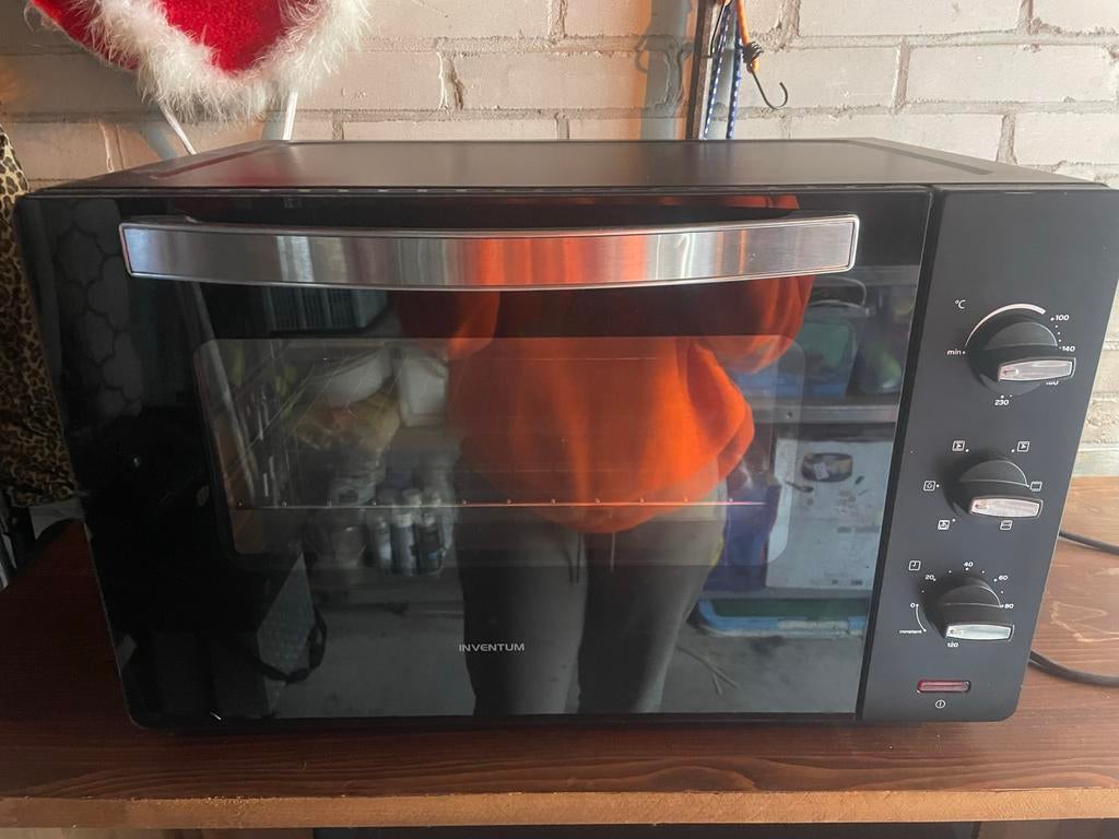Inventum Oven Grill 2000W - Compact en Krachtig, Ophalen, Minder dan 45 cm, Gebruikt, Oven met grill
