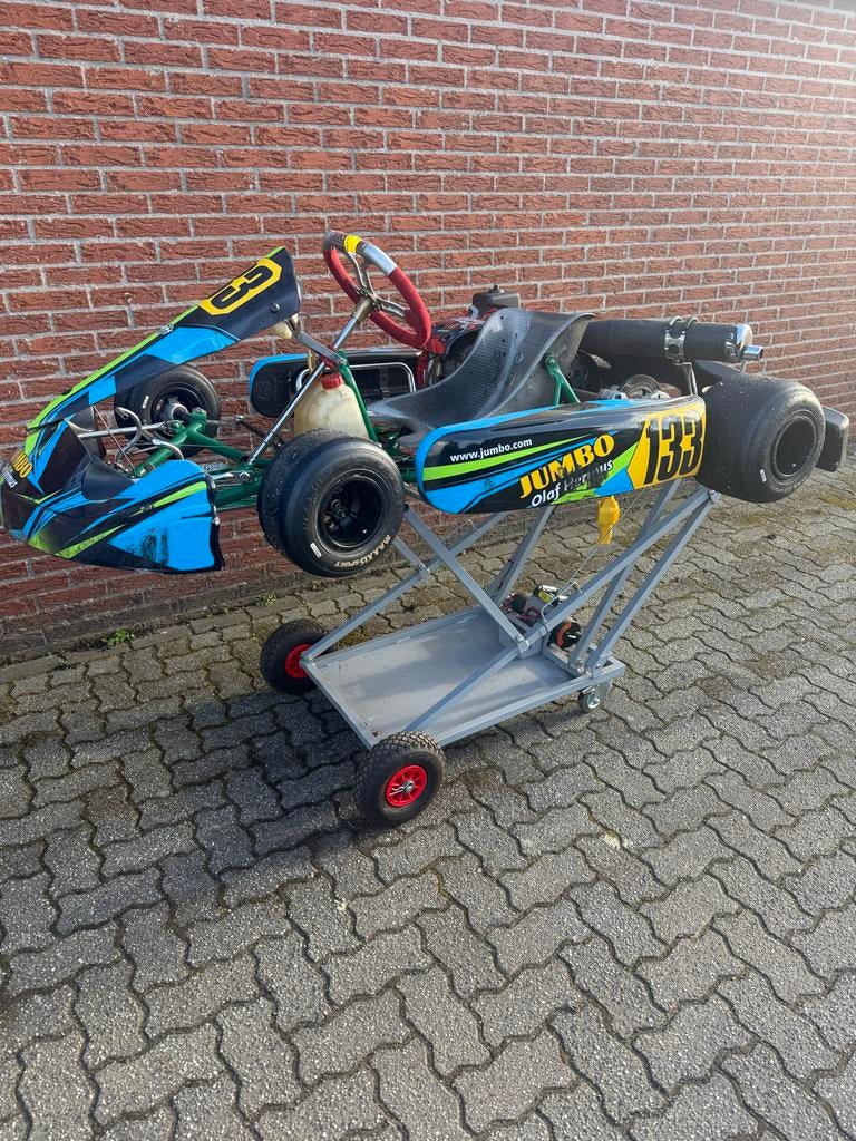 Tony Kart met Honda GX200 motor, Sport en Fitness, Karting, Ophalen of Verzenden, Gebruikt, Kart