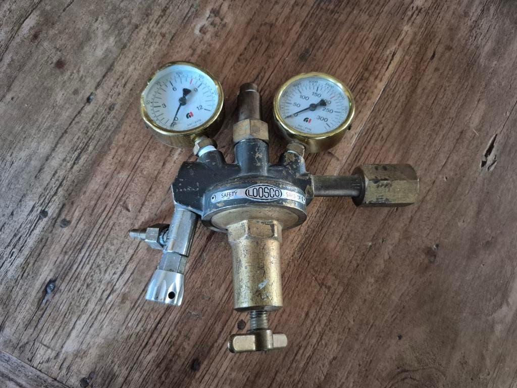 Reduceerventiel Stikstof, Ophalen of Verzenden, Gebruikt