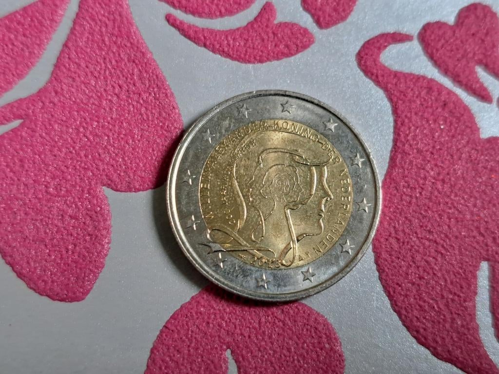 2 euro cc Nederland 200 jaar Koninkrijk 2013, Postzegels en Munten, Munten | Nederland, Ophalen of Verzenden, Koningin Beatrix