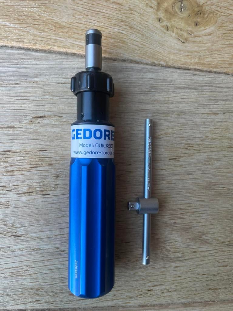 GEDORE Quickset QS6FH( 757-06 )momentschroevendraaier 1-6 Nm, Ophalen of Verzenden, Nieuw, Druk