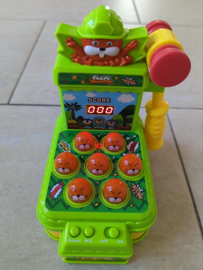 Crazy Hamster speelgoed, Ophalen