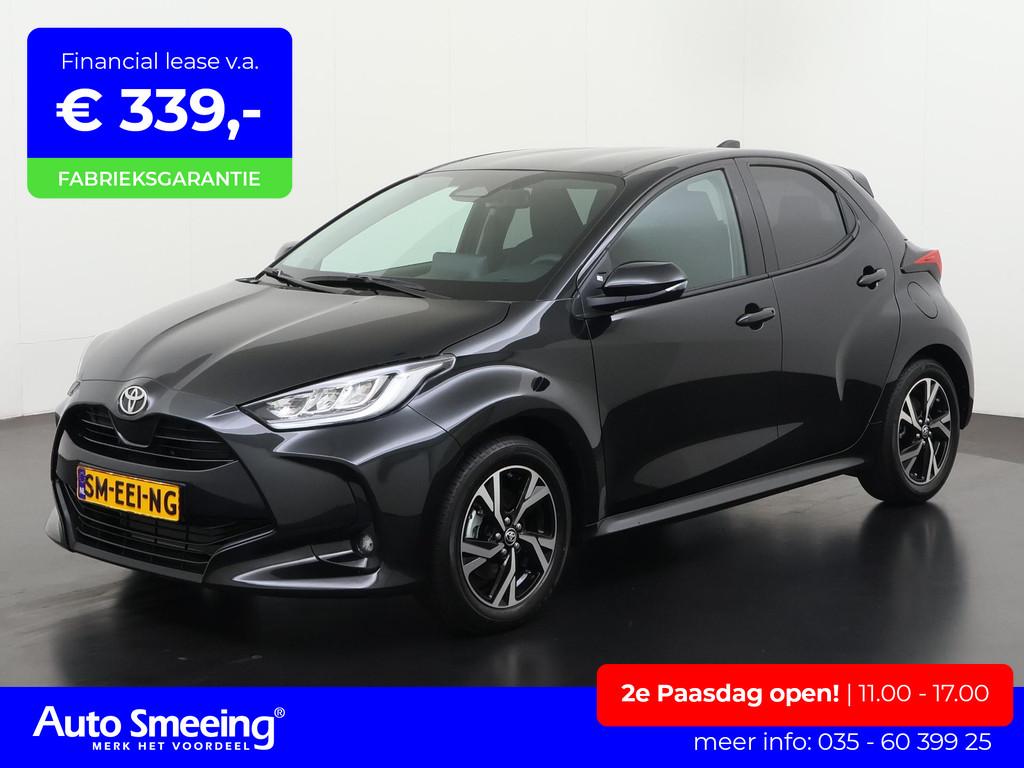 Toyota Yaris 1.5 Hybrid 115 Dynamic | Camera | Stuur/Stoel V, Gebruikt, Euro 6, Zwart, 1490 cc