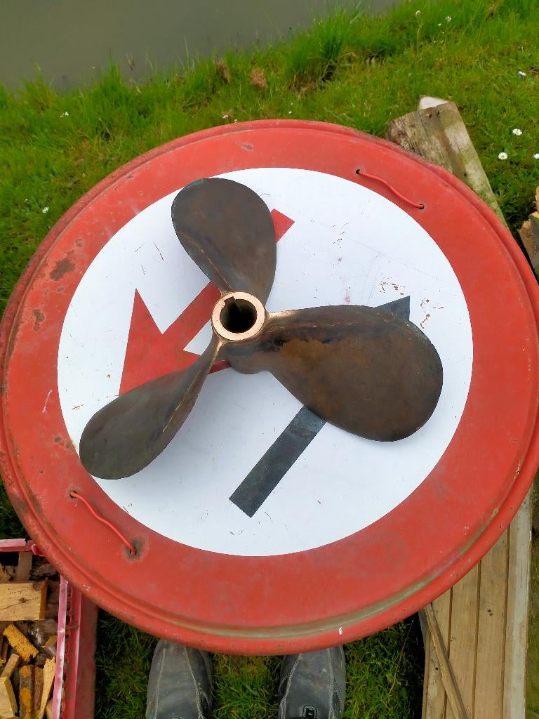 Te koop bronzen scheepsschroef, Ophalen of Verzenden, Gebruikt, Motor en Techniek, Motorboot