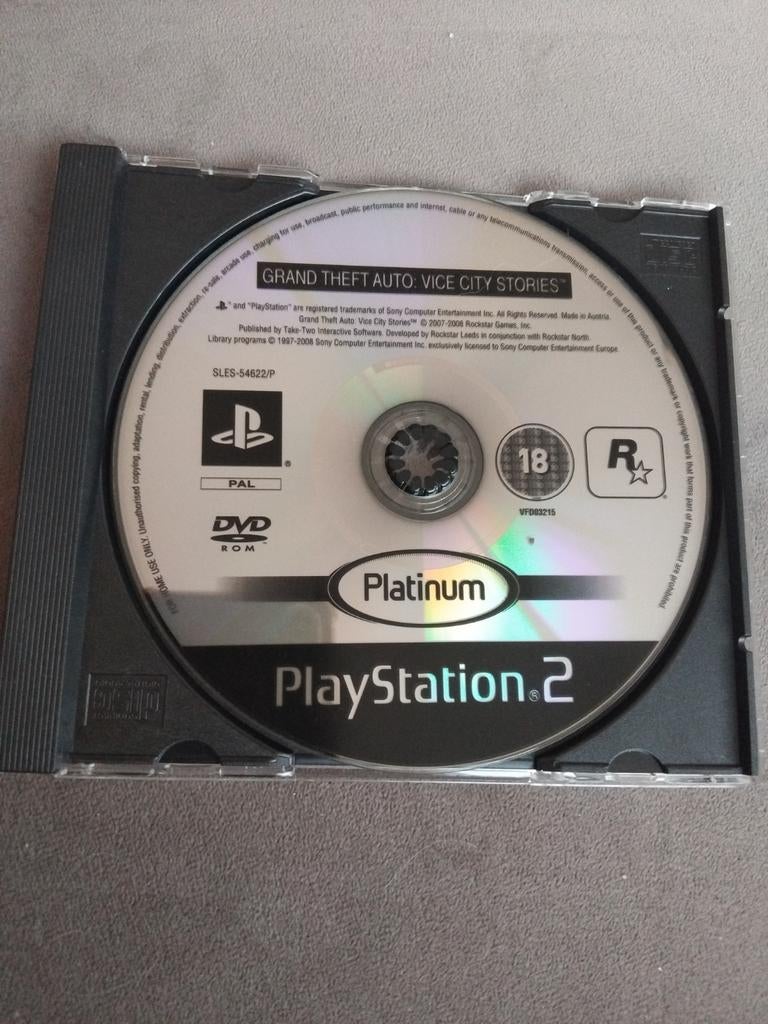 Gta vice city stories grand theft auto ps2 spel Prijs 15, Avontuur en Actie, Vanaf 18 jaar, 1 speler, Ophalen of Verzenden