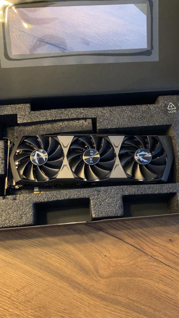 Zotac GeForce RTX 3090 videokaart, Ophalen, GDDR6, PCI-Express 4, Zo goed als nieuw