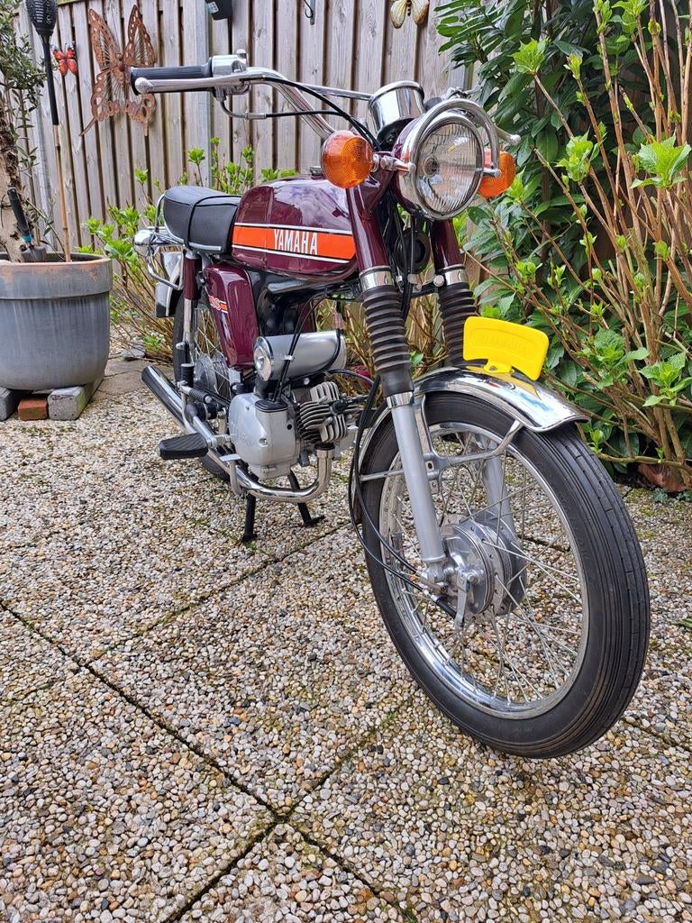Yamaha Fs1 1974, nagenoeg origineel en in topstaat!, Fietsen en Brommers, Brommers | Oldtimers, Ophalen of Verzenden, Yamaha