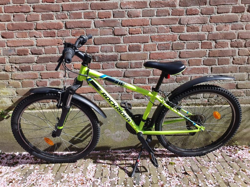 Rockrider ST 500 jongensfiets 24 inch, Ophalen, 24 inch, Versnellingen, Zo goed als nieuw