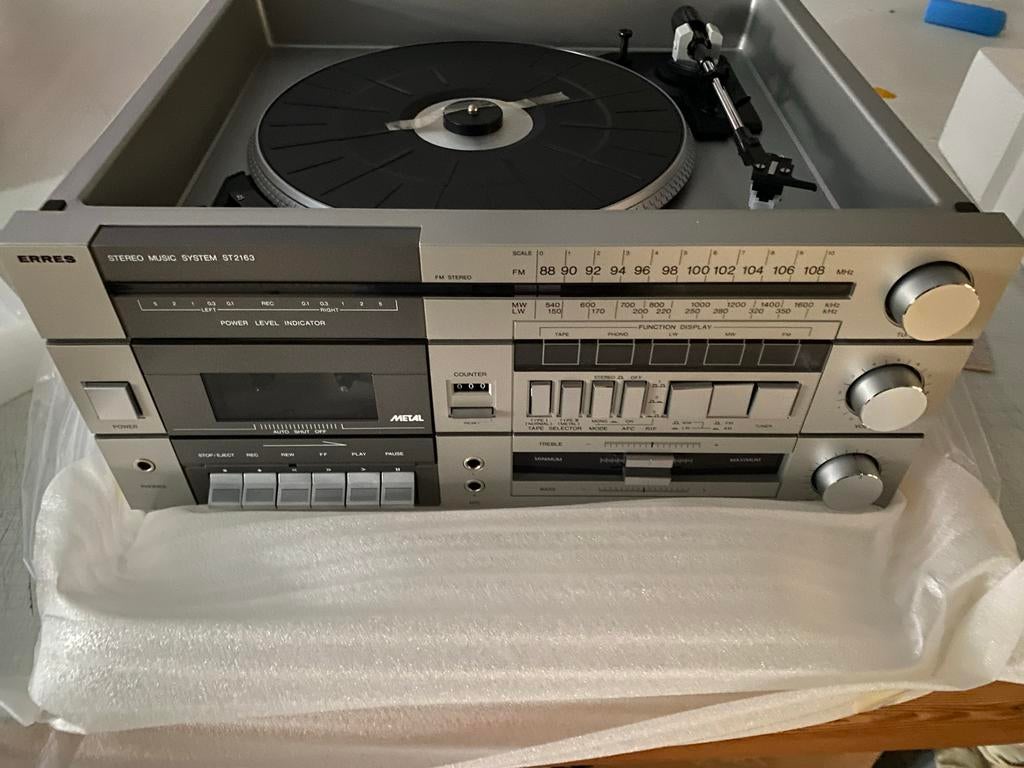 Nieuw!!! Erres Stereo Music System ST2163, Audio, Tv en Foto, Stereo-sets, Overige merken, Gebruikt, Cassettedeck, Ophalen of Verzenden
