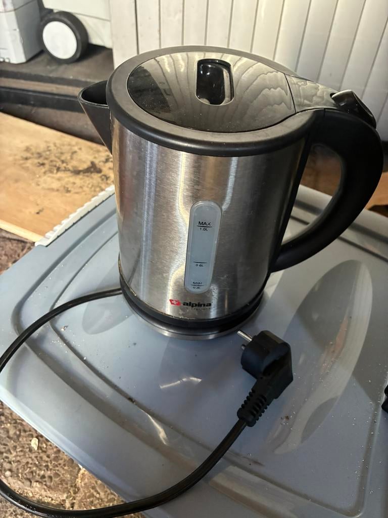 Waterkoker camping, 1 tot 2 liter, Ophalen of Verzenden, Zo goed als nieuw