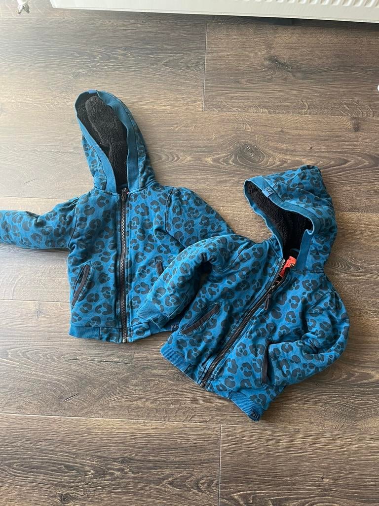 2x borgvest z8    -92/98-, Ophalen, Zo goed als nieuw, Meisje, Jas