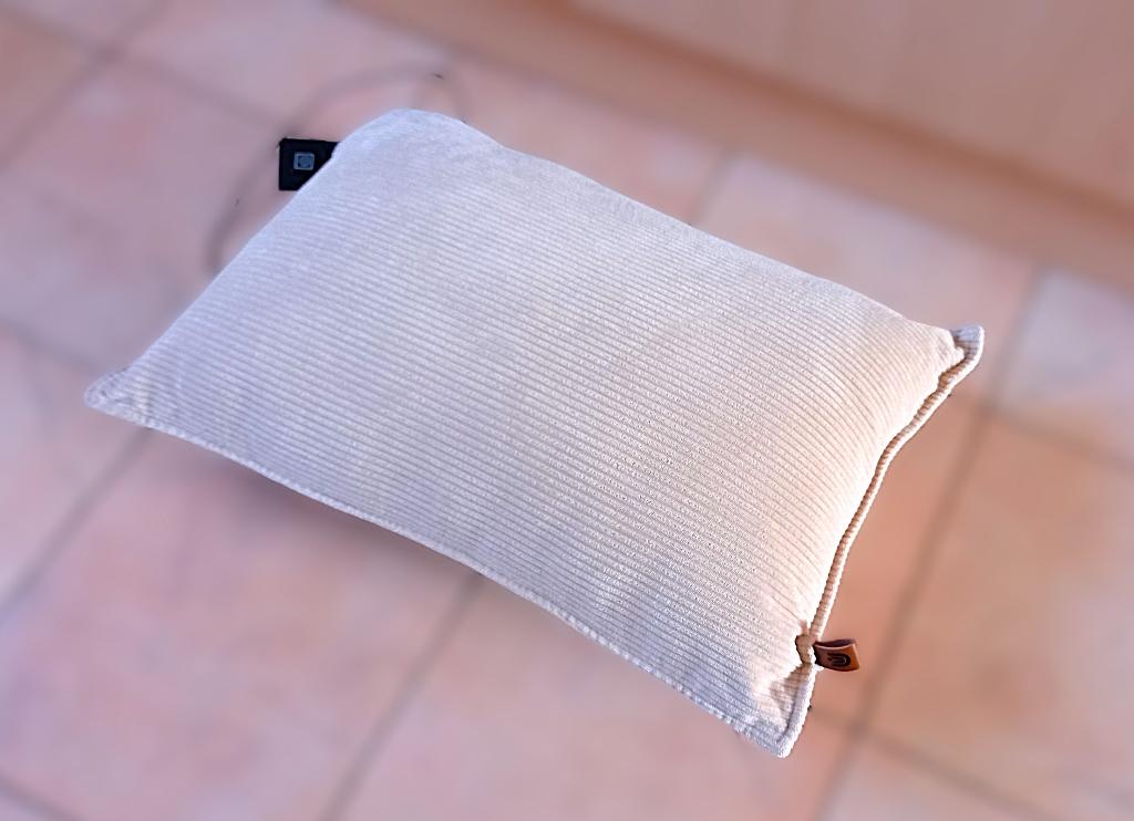 Comfortabel warmtekussen ~40x60cm - creme/beige, Ophalen of Verzenden, Overige kleuren, Rechthoekig