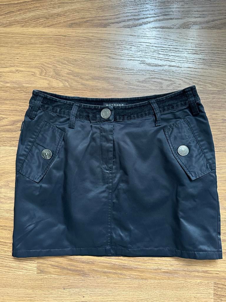 Watcher mini-rok maat M - Zwart, Kleding | Dames, Rokken, Maat 38/40 (M), Zwart, Ophalen of Verzenden, Gedragen