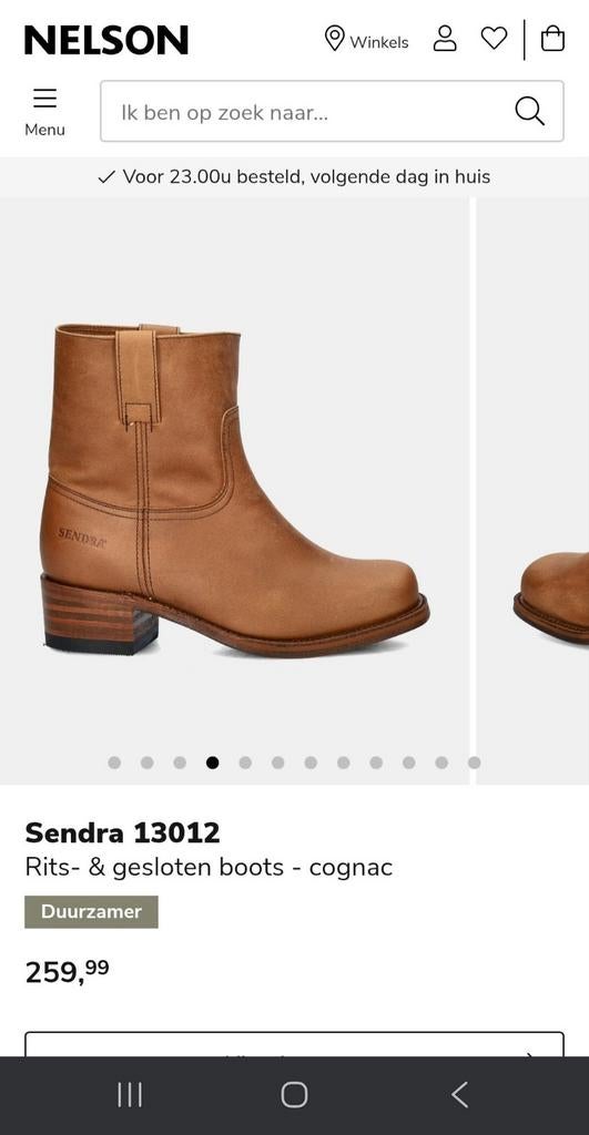Sendra boots maat 37, Sendra, Bruin, Lage of Enkellaarzen, Nieuw
