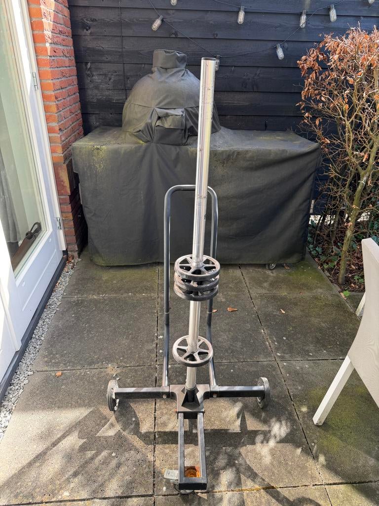 Velgenboom met wielen, Auto diversen, Velgenbomen, Ophalen, Gebruikt