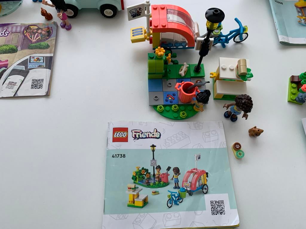 Lego Friends sets (x6), Ophalen of Verzenden, Zo goed als nieuw, Complete set, Lego