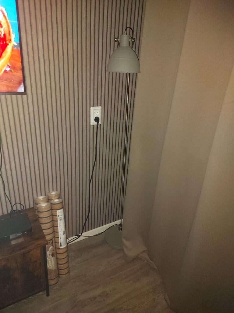 Industriele vloerlamp, Gebruikt, Ophalen of Verzenden, Metaal, 150 tot 200 cm