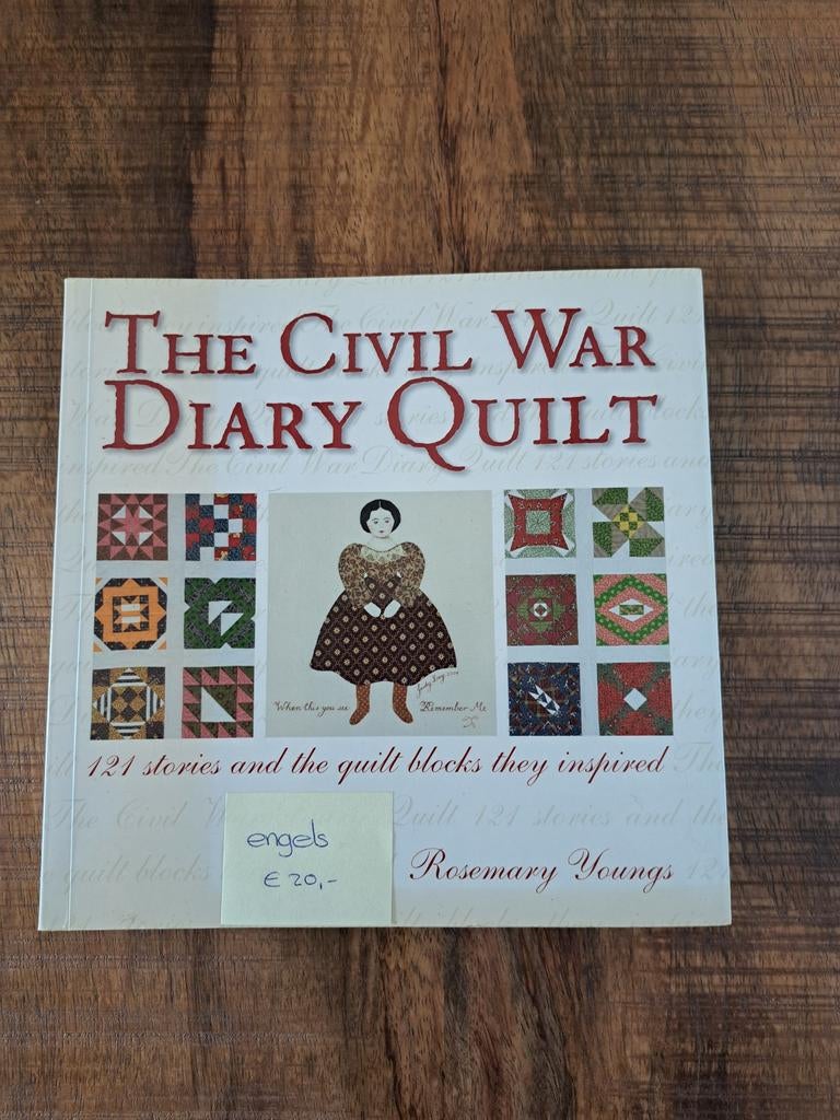The Civil War Diary Quilt - Engels boek, Ophalen of Verzenden